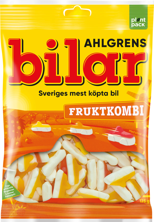 Ahlgrens Bilar Fruktkombi 125G