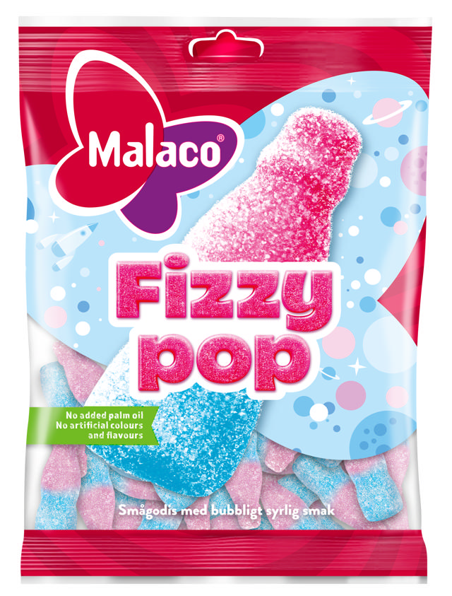 Malaco Fizzypop 85g