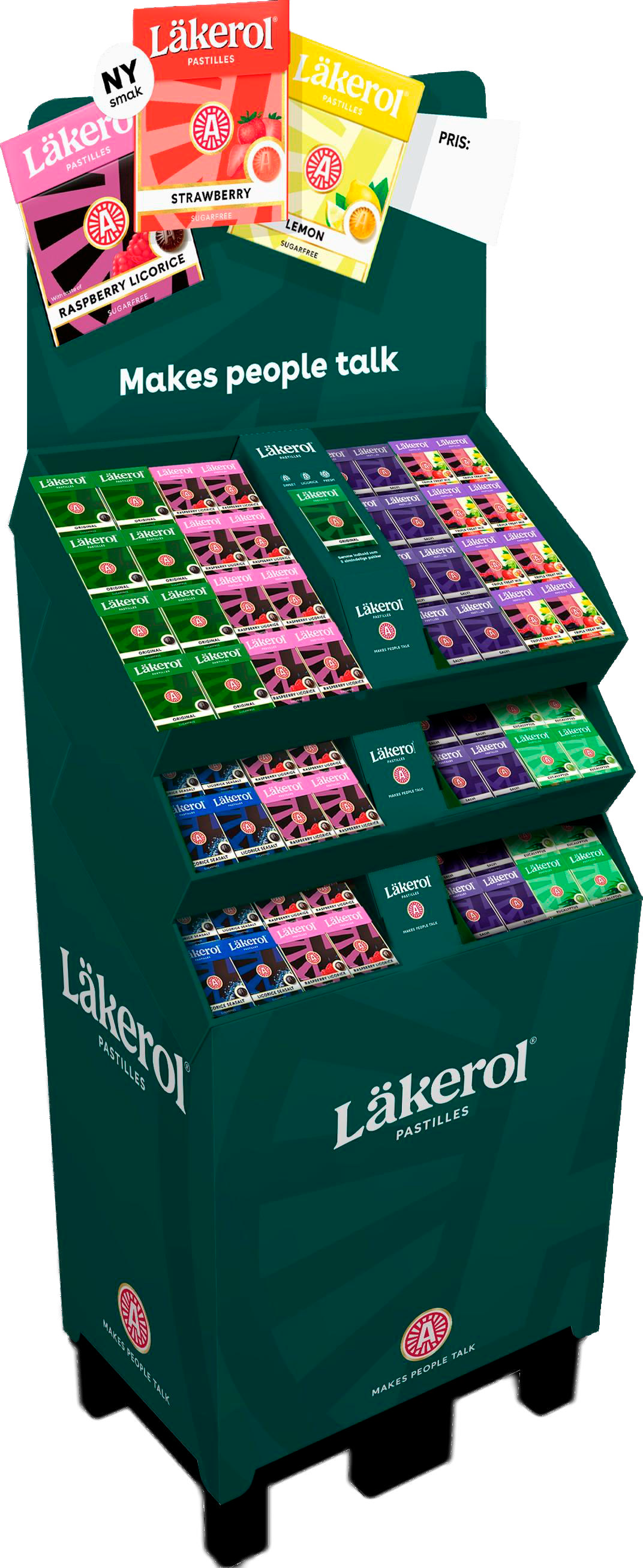 Läkerol Big Pack 75g Halvpall