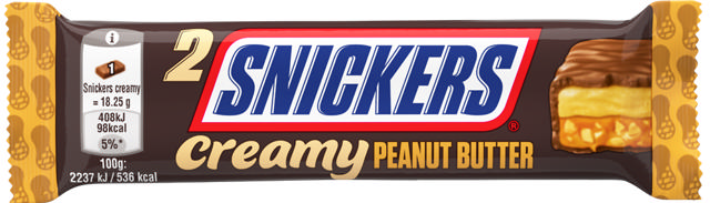Snickers Singel Creamy Peanut Butter 35g
