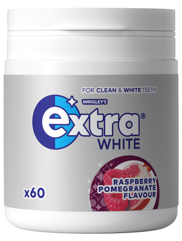 Extra White Raspberry 84g burk