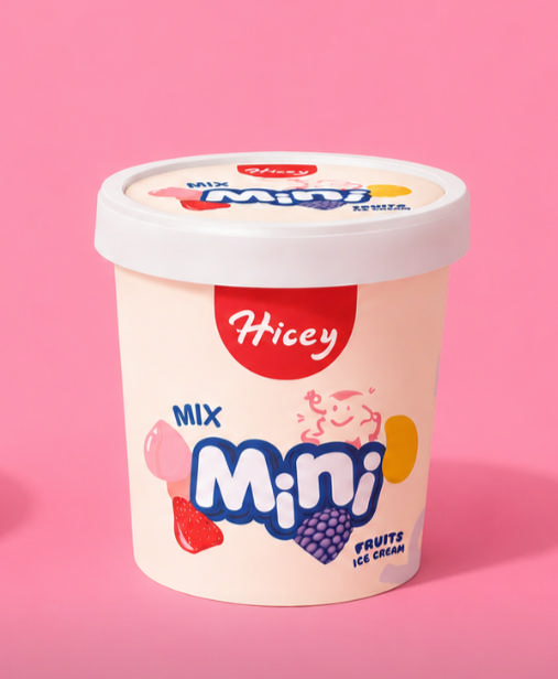 Hicey Ice Cream Fruit Pop Bites Mix 160g