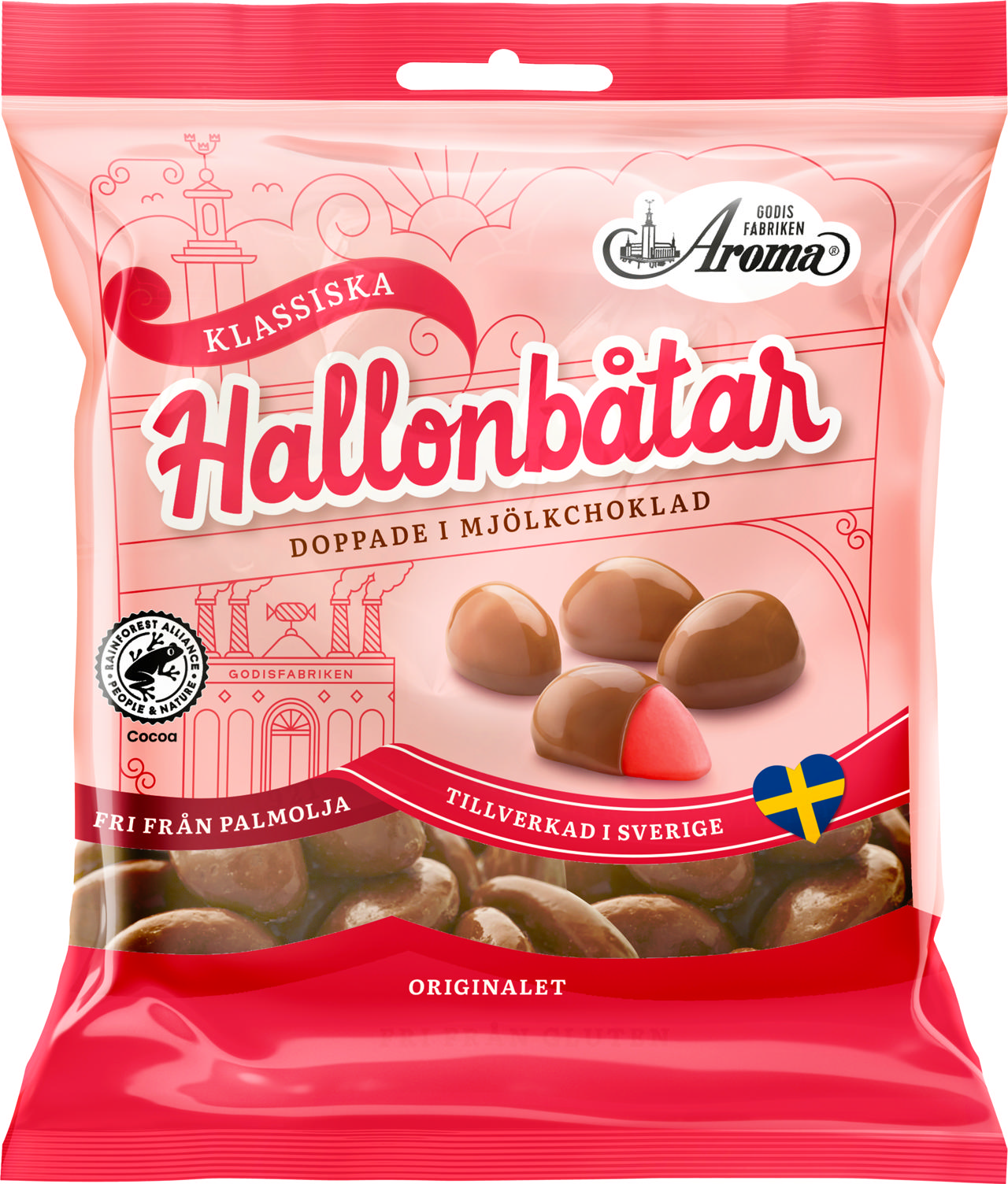 Chokladhallonbåt 95g