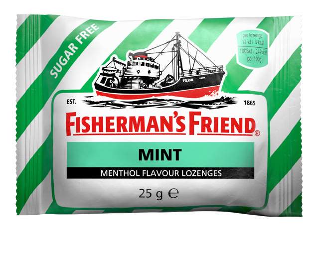 Fishermans Mint Sockerfri 25g