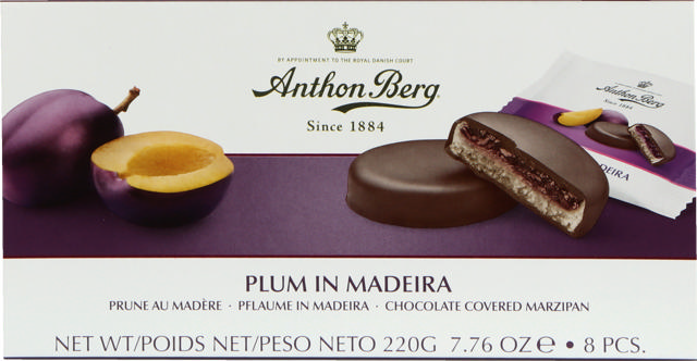 Anthon Berg Plommon i Madeira 220g