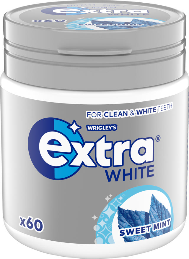 Extra Burk White Sweetmint 84g