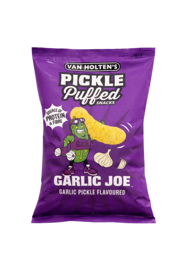 Van Holten’s Pickle Puffed Snacks Garlic Joe