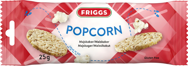 Friggs Snackpack Popcorn 25g