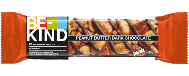 BE-Kind Dark Chocolate Peanuts 40g