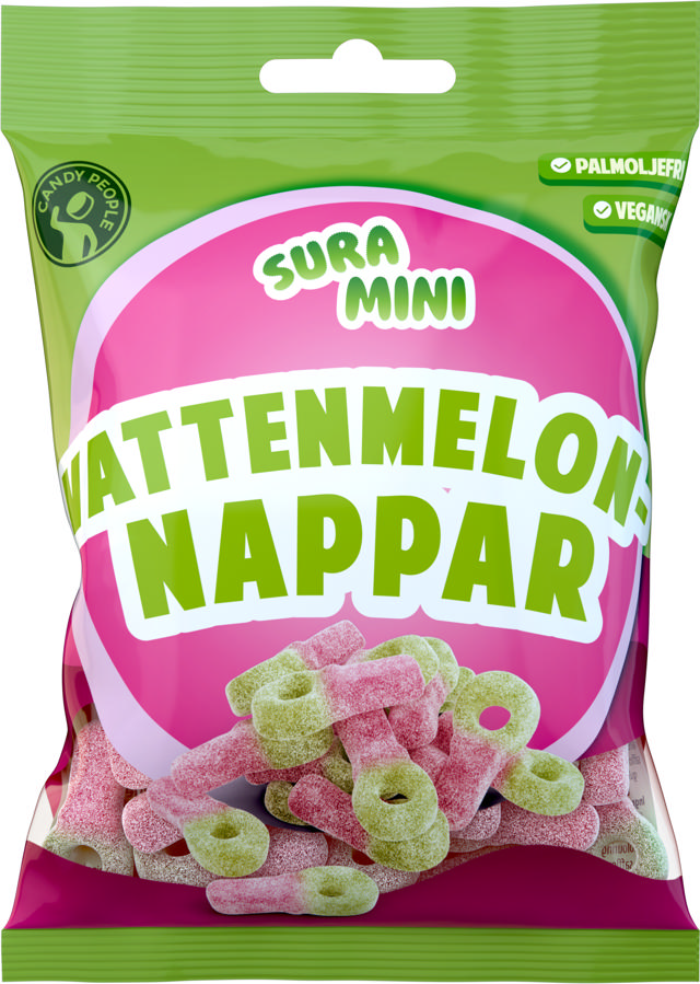 Vattenmelonnappar Sura 70g