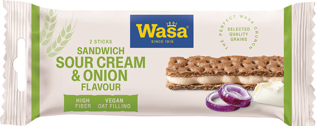 Wasa Sandwich Sourcream & Onion 37g