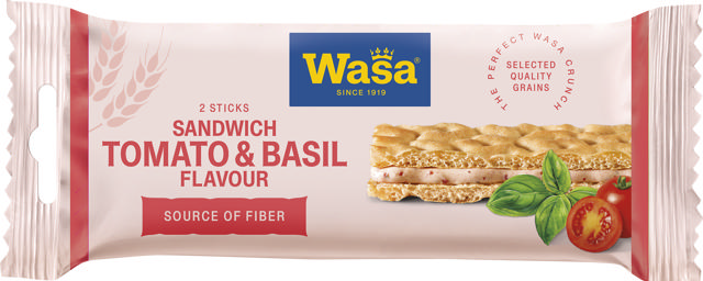 Wasa Sandwich Tomat & Basilika 37g