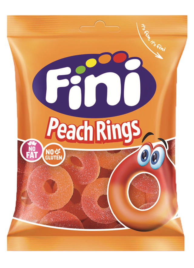 Fini Persikoringar 75g