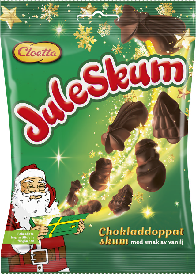 Juleskum Chokladdopp 140g