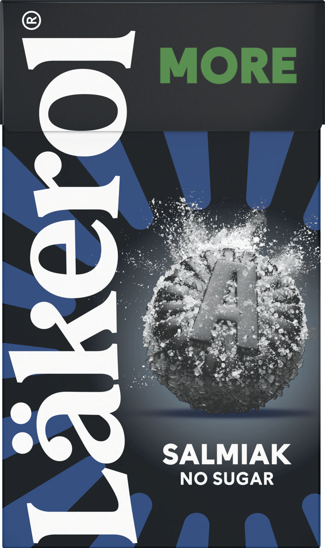 Läkerol More Salmiak 30g