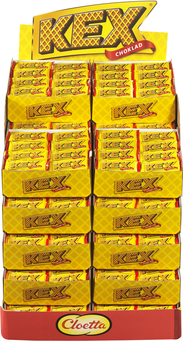 Cloetta Kexchoklad 60g Halvpall